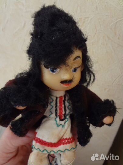 Редкая кукла времен СССР.Ножки и ручки гнутся.К