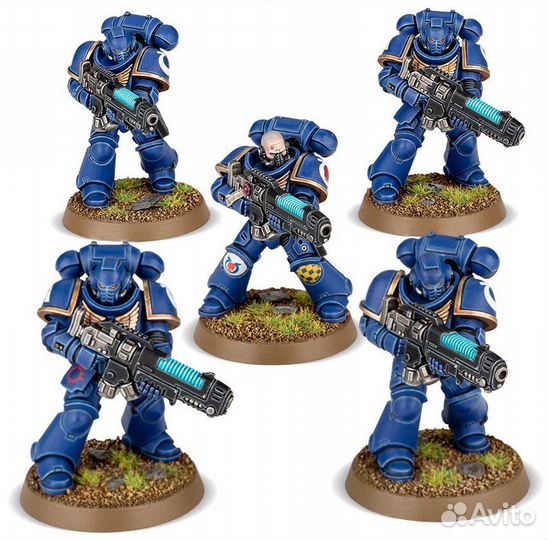 Hellblasters space marines