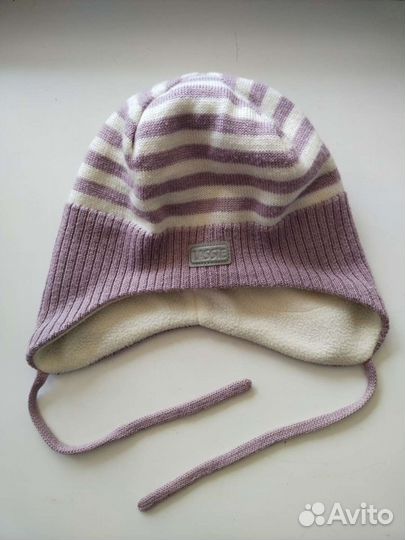 Шапка для девочки весна/осень 46-48 р-р