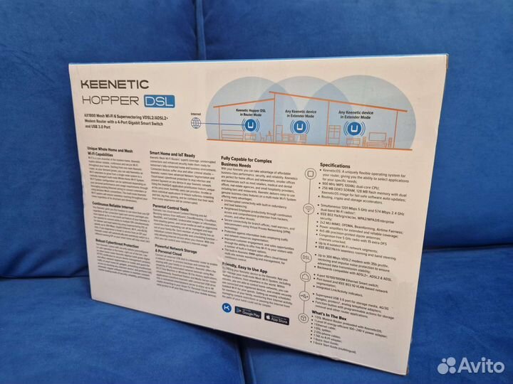 Роутер Keenetic Hopper +DSL
