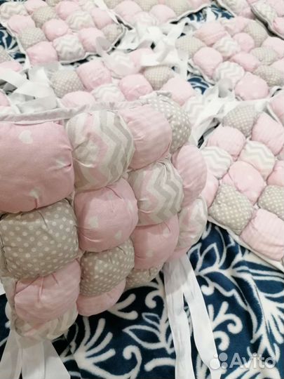 Бортики для детской кроватки