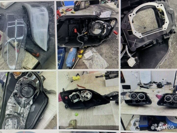 Установка Biled(Би-лед)линз,Ксенона и всего что св