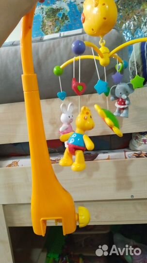 Музыкальная игрушка Карусель Мобиль 