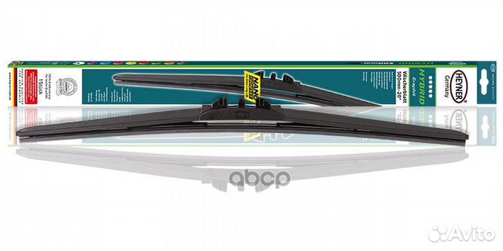 Щетка стеклоочистителя 430мм гибридная (heyner)