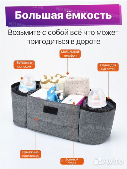 Сумка для детской коляски