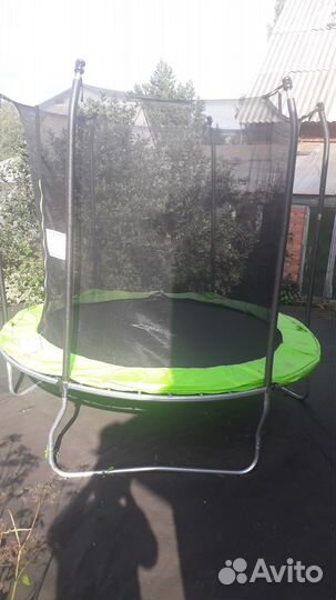 Батут с сеткой