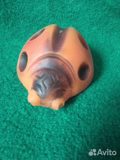 Резиновая игрушка СССР Божья коровка Жук