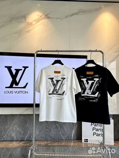 Футболка Louis Vuitton Белая