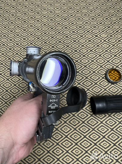 Оптический прицел по 4х24-1 сайга вепрь