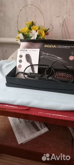 Расческа выпрямитель для волос Rozia