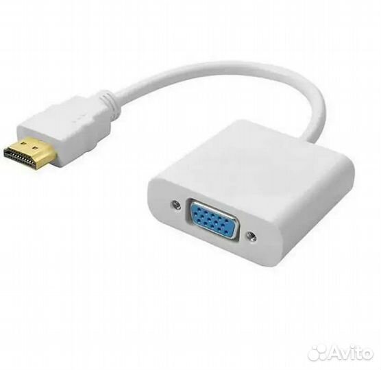 Переходник hdmi vga новый