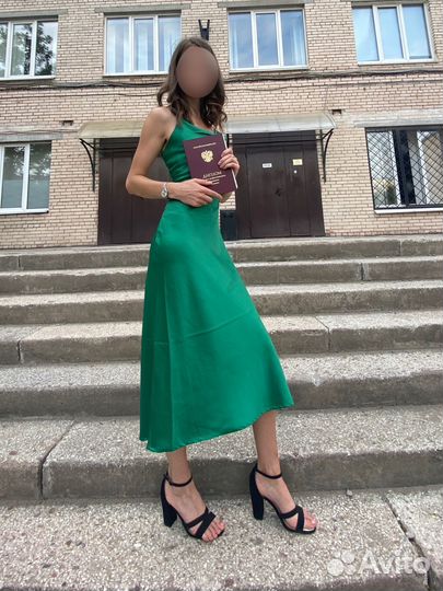 Платье комбинация