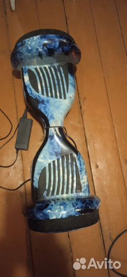 Гироскутер детский синий почти не пользоаались