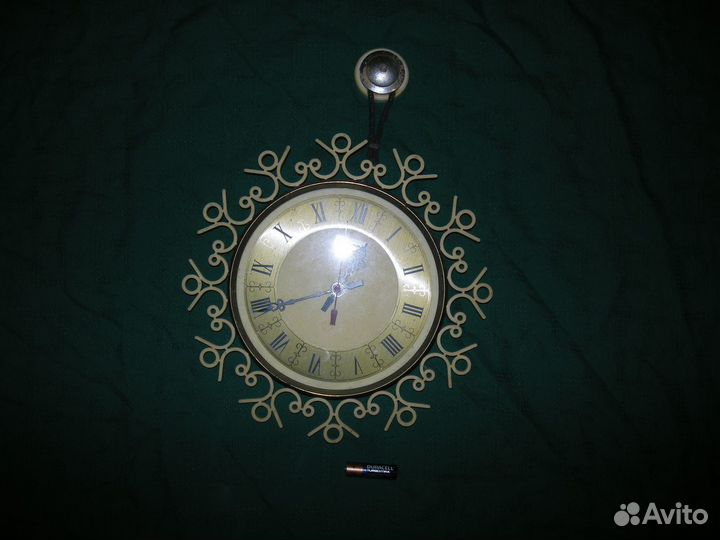 Будильник Ростов Витязь Молния часы Янтарь настенн