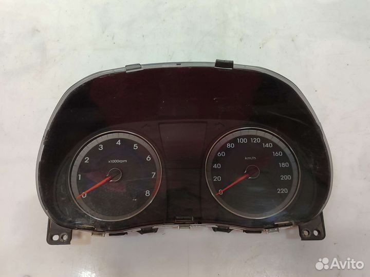 Панель приборов hyundai solaris l510