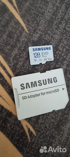 Карта памяти micro sd 128 samsung