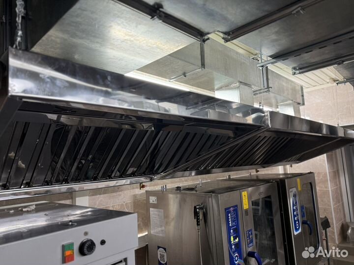 Зонт вытяжной, монтаж вентиляции