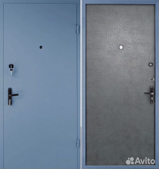 Дверь входная металлическая