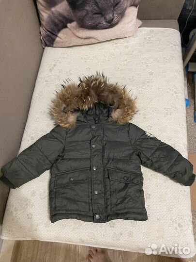 Зимняя куртка детская для мальчика 92