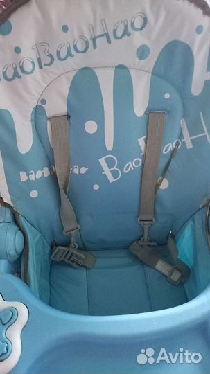 Детский складной стульчик для кормления