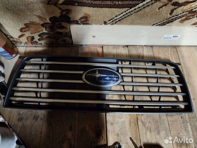 Решетка радиатора Subaru sg5 sg9 рестайл