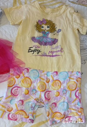 Детские вещипакетом для девочки 6-9 месяцев