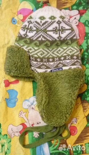 Детская зимняя шапка размер 40
