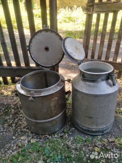 Фляги бидоны алюминиевые бу