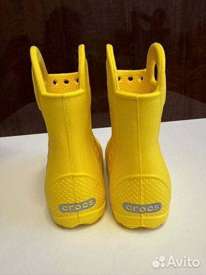 Детские Резиновые сапоги crocs c 6