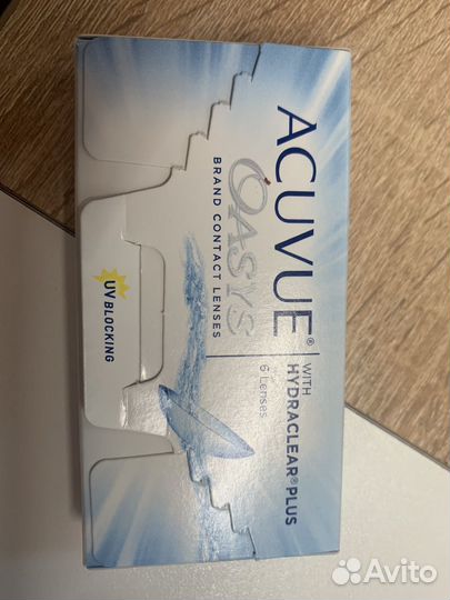 Линзы acuvue oasys