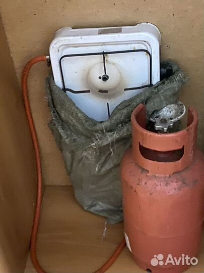 Газовая плита с баллоном