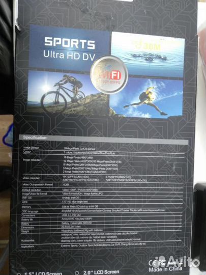 Экшн камера 4к