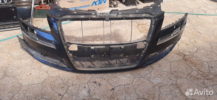 Бампер передний Audi A8 D3 2008г