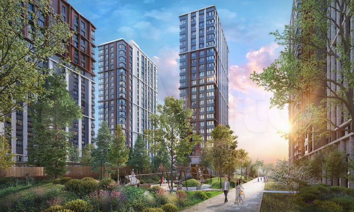 1-к. квартира, 41,6 м², 13/22 эт.