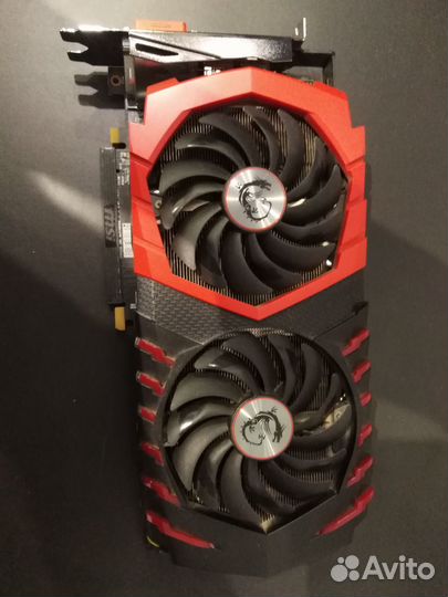 Видеокарта RX 580 4 Gb MSI Gaming X