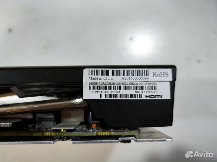 Видеокарта rx580 8gb