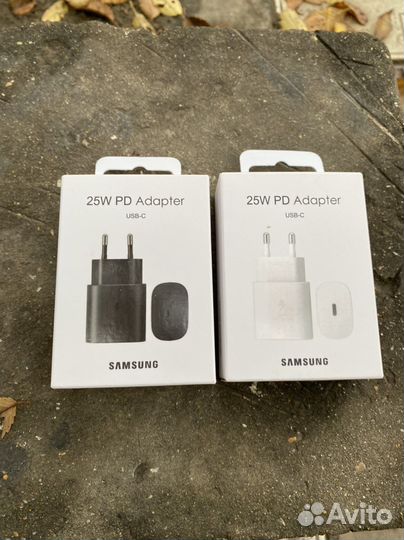 Зарядка samsung 25w original new в двух цветах