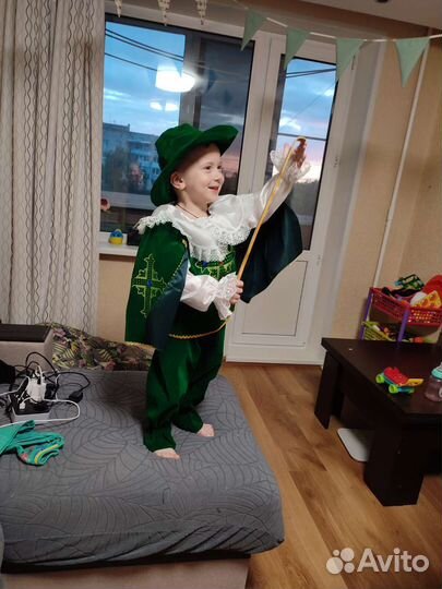 Костюм мушкетёрского новый 3 4 года