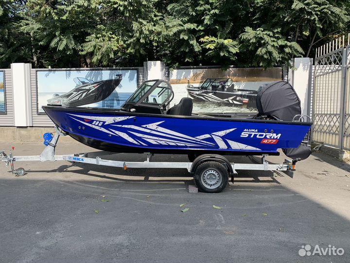 Лодка Aluma Storm 477 (без двигателя ) купить в Ростове-на-Дону