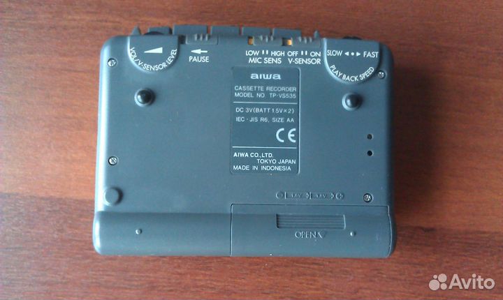 Япония. Коллекционный aiwa TP-VS535