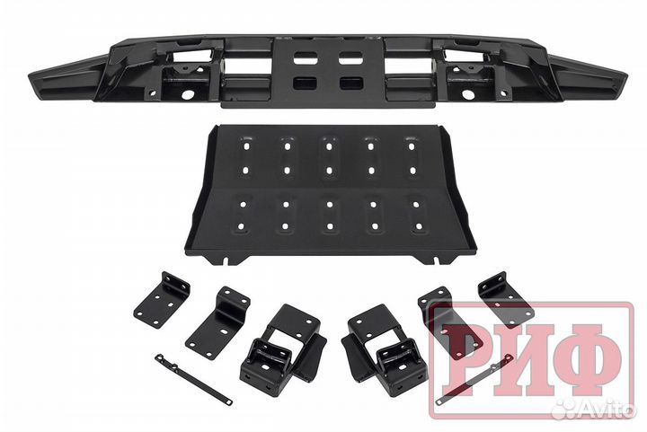 Бампер риф силовой передний Mitsubishi Pajero Spor