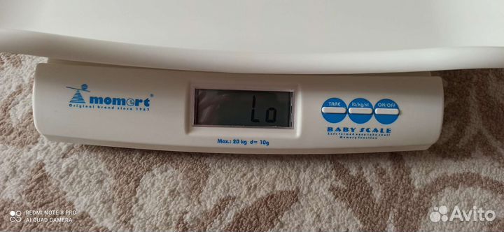 Детские весы momert
