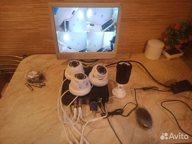 Комплект видеонаблюдения 5 камер