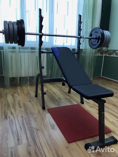 Мини тренажерный зал для домашнего использования