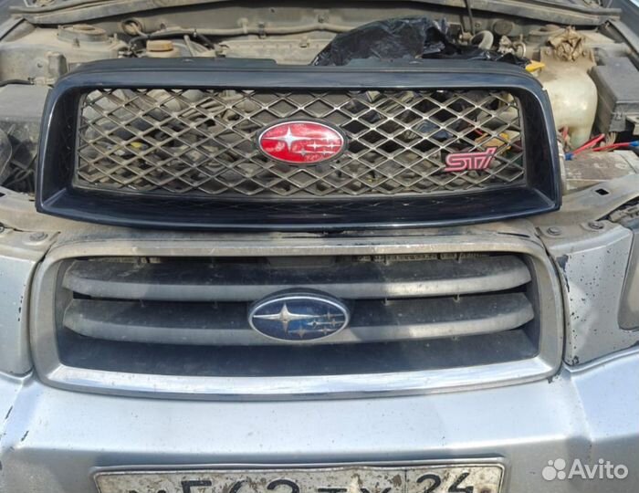 Решетка радиатора subaru forester sg5