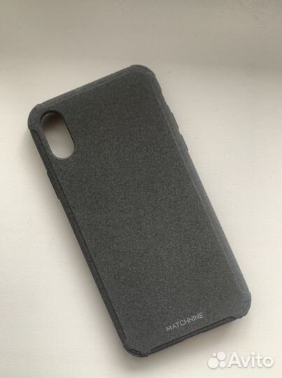 Чехол на iPhone xs Matchnine Корея серый