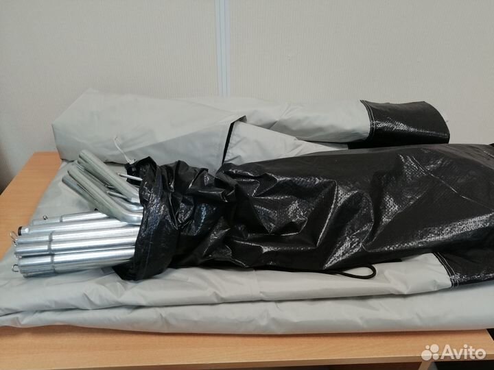 Тент шатёр с москитными сетками 4.3 m на 4.3 m