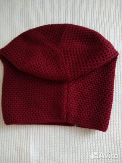 Комплект шапка + хомут (новый)