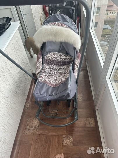 Санки коляска