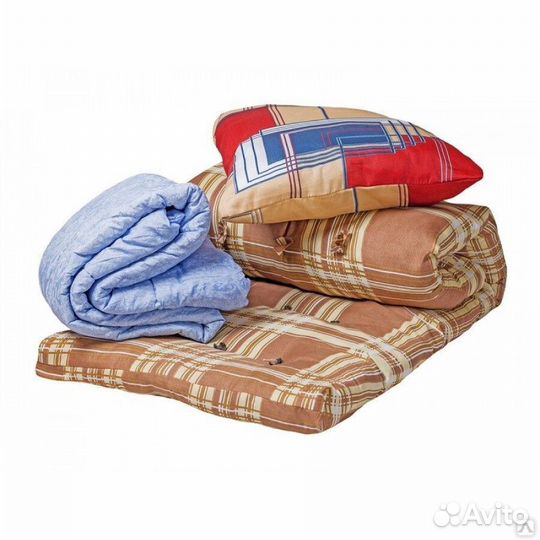 Спальный комплект (матрас подушка одеял)